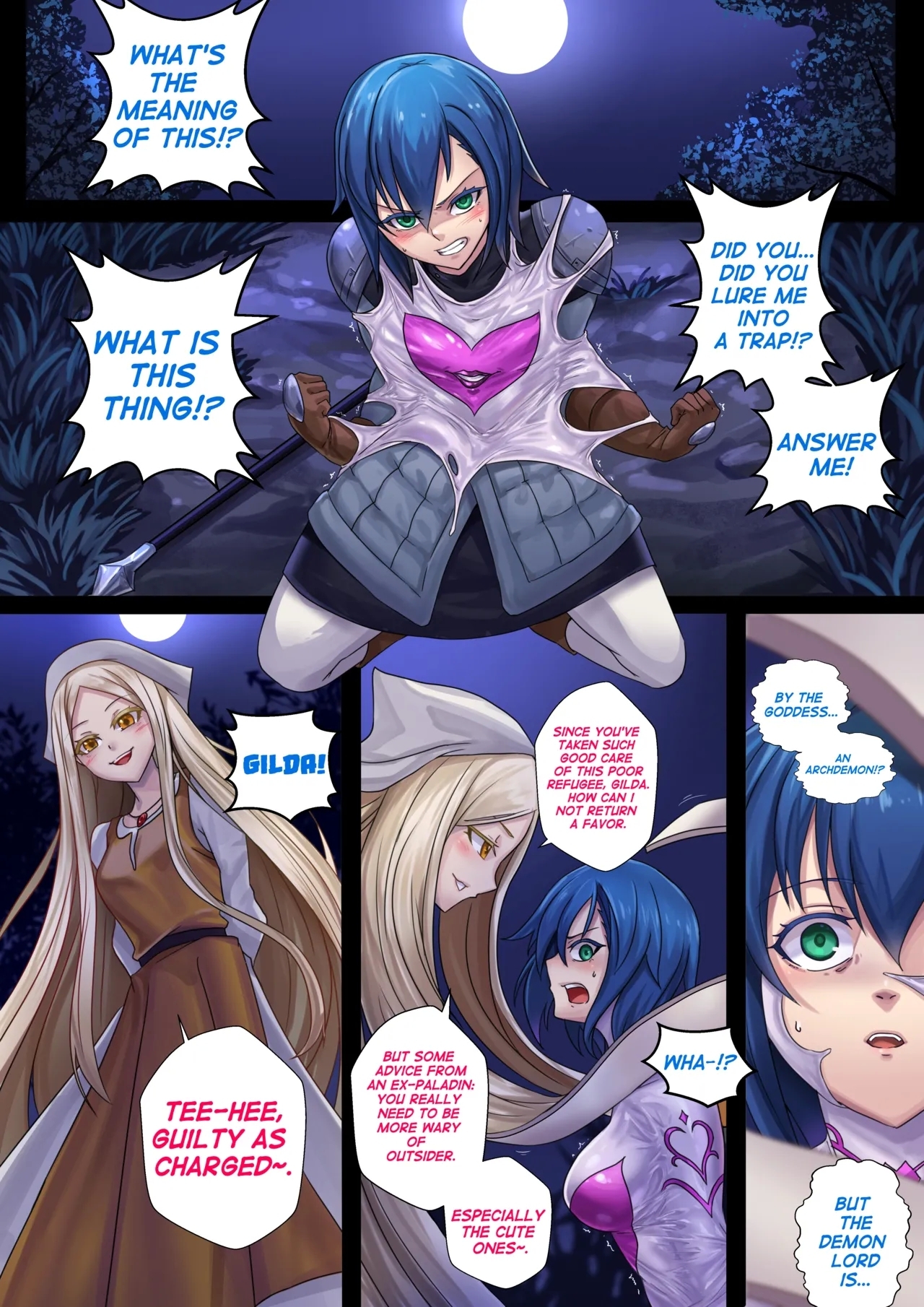 Demon lord Latex demon - Page 1