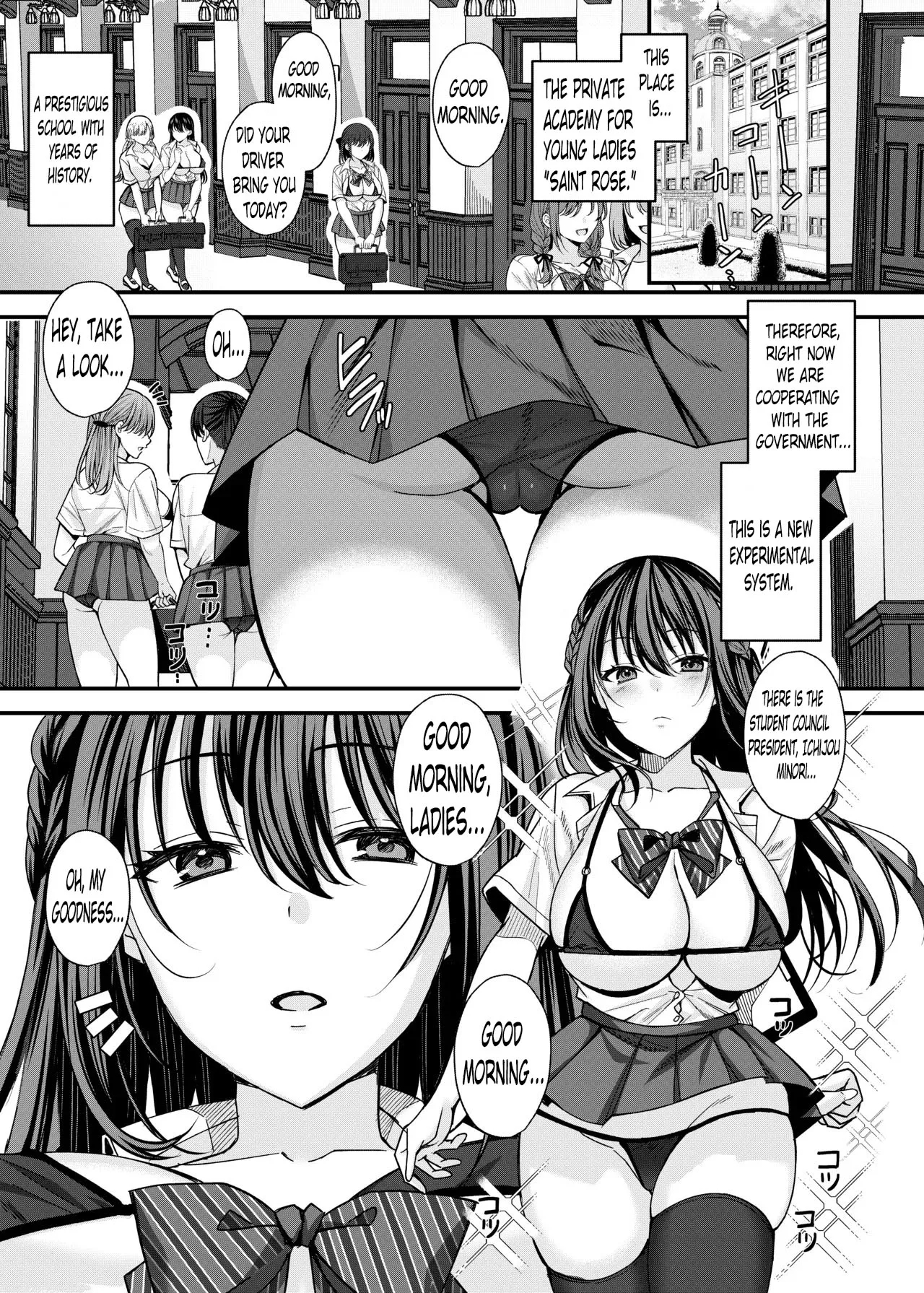 Kiritsu Ero Ero Jogakuin| Stand up! Erotic Girls School - Page 2