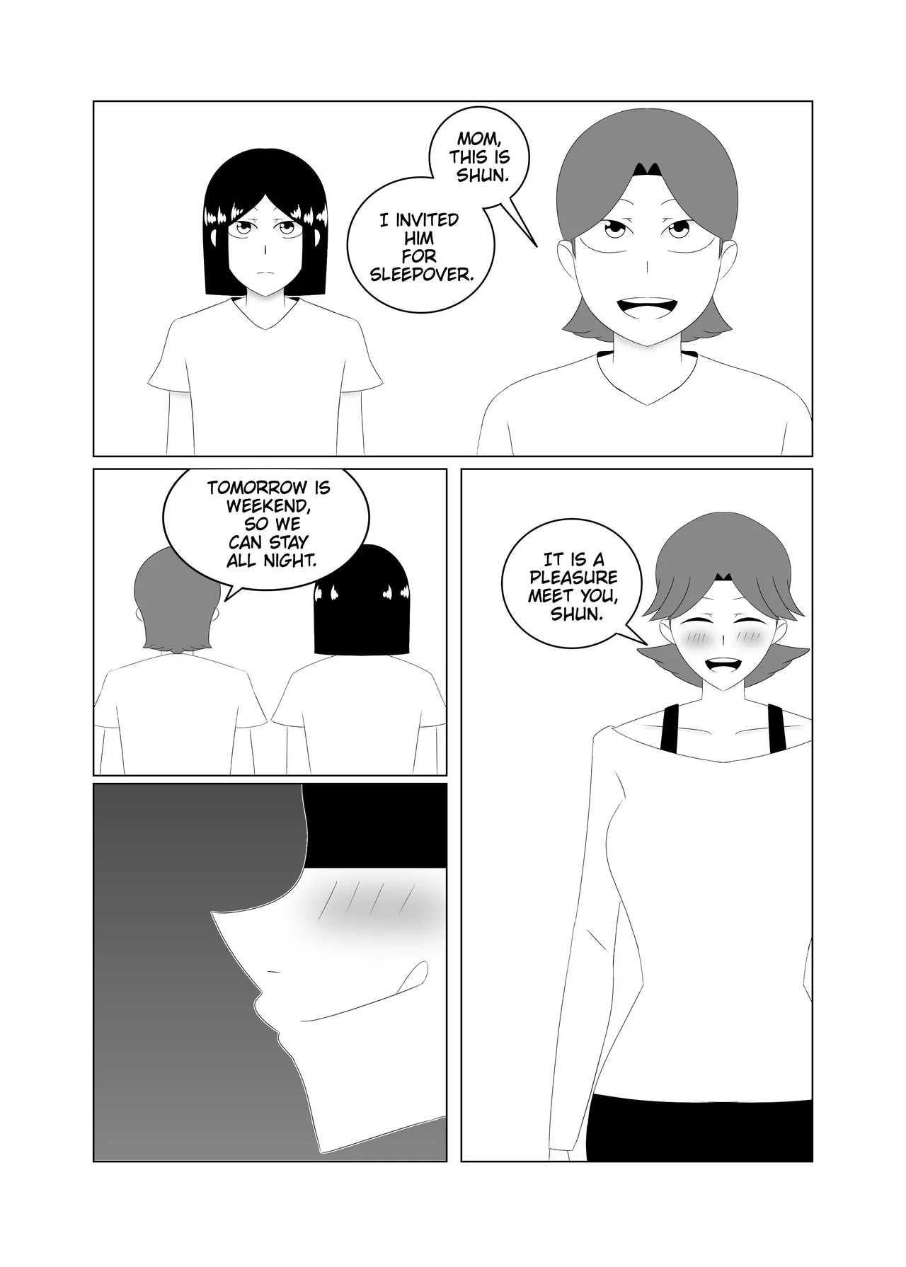 Sleepover - Page 1