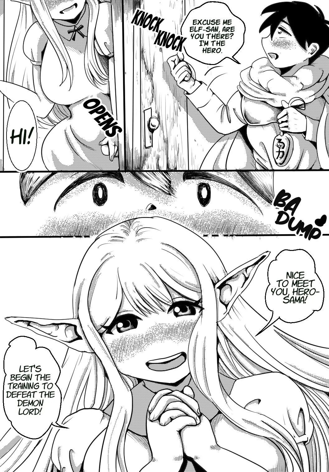 Kyonyuu Elf to Ecchi Shitara Level Up ga Tomaranai Kudan | Love Making with a Busty Elf Makes Me Level Up Nonstop - Page 3