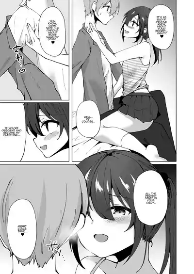 Namaiki J○ Imouto ga Oniichan, Kouiu no ga Suki nan desho? | Cocky Little Sister Makes Oniichan's Dreams Cum True! 6