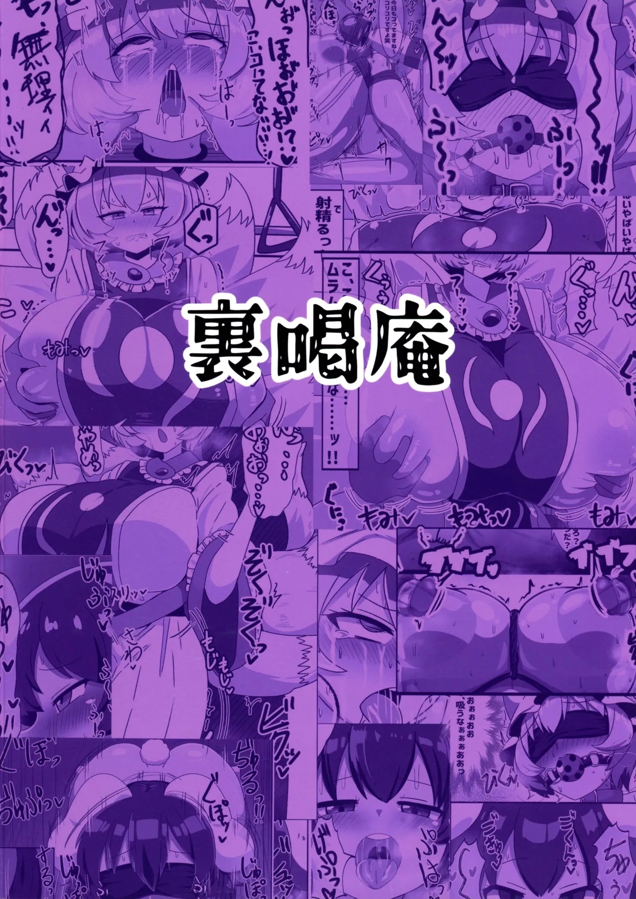 (例大祭22) [GOGO!!ハナビ柄弾幕 (叢喝庵 ,うらかつあん ,裏喝庵)] ふたなり藍様の受難 (東方Project) - Hentaiaz.com - 2