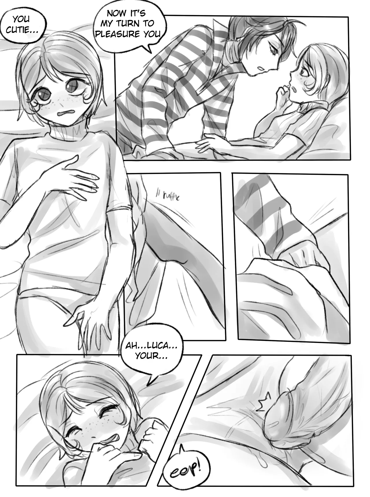 LucaTre doujin short - Page 11