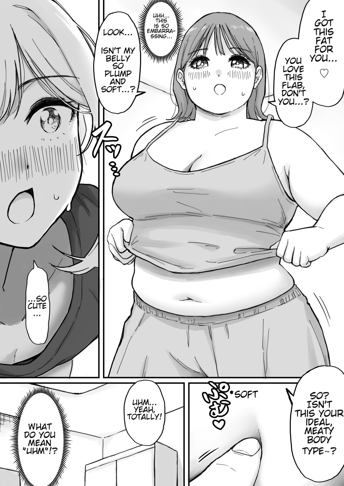 My boyfriendhad a fetish for excess fat - Page 14