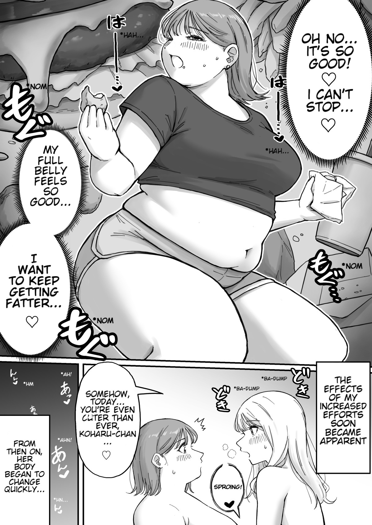 My boyfriendhad a fetish for excess fat - Page 18