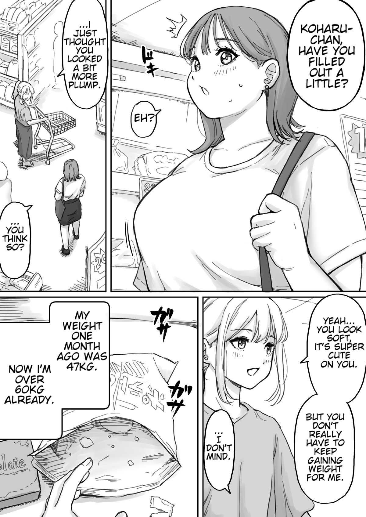 My boyfriendhad a fetish for excess fat - Page 5
