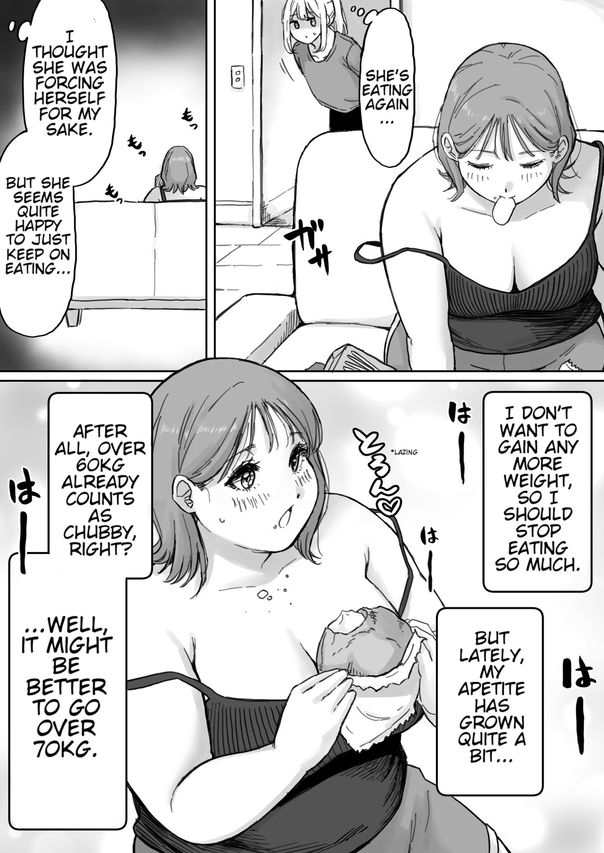 My boyfriendhad a fetish for excess fat - Page 6