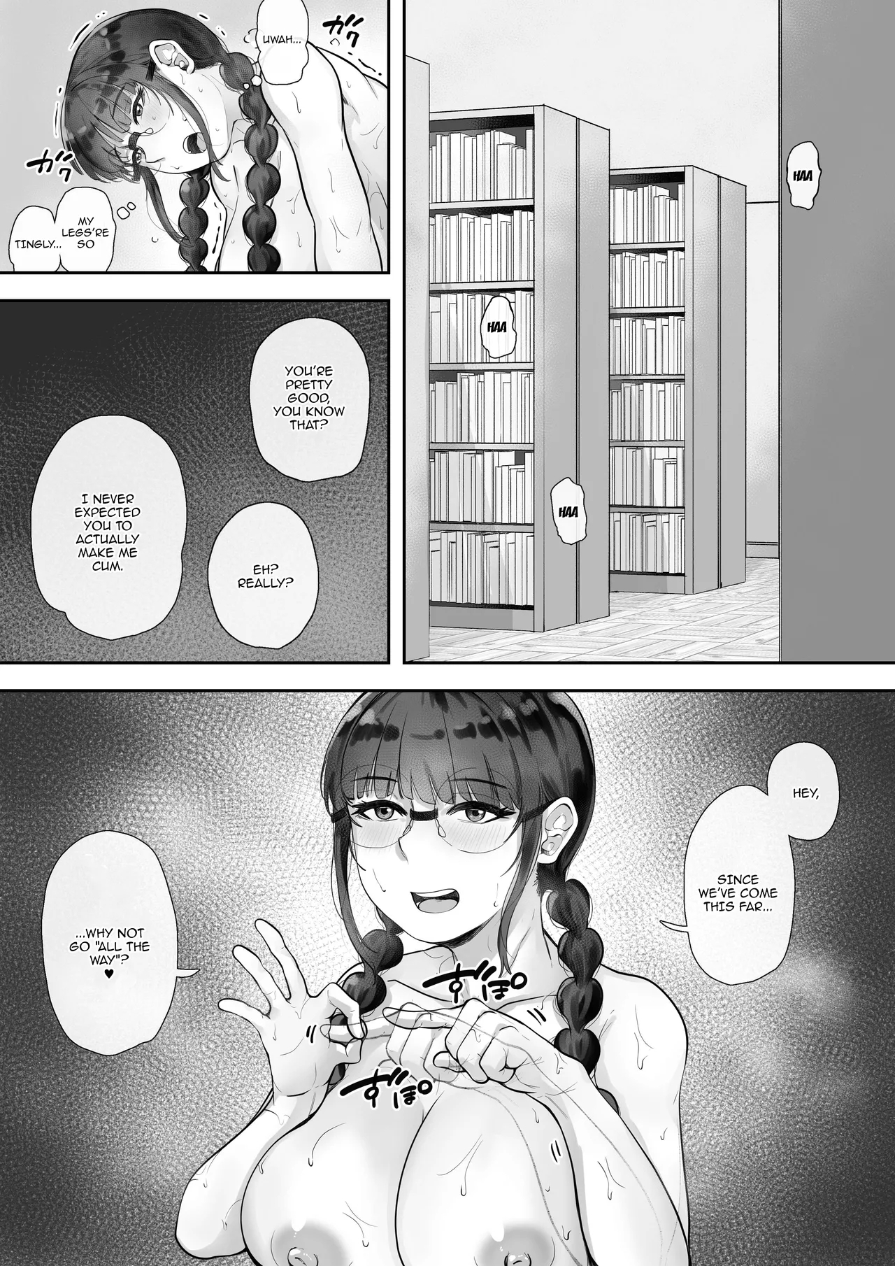 Kyonyuu no Tosho Iinchou wa Ecchi na Koto ni Kyoumi Shinshin | The Busty Library Committee President Is Very Interested In Lewd Stuff - Page 18