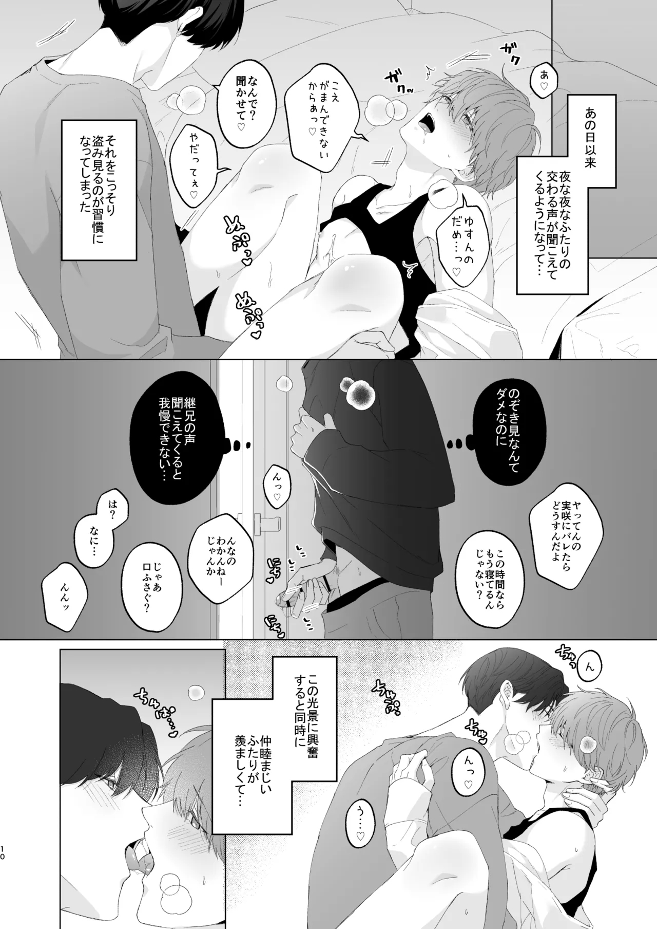 三兄弟でなかよしえっち次男受け - Page 10