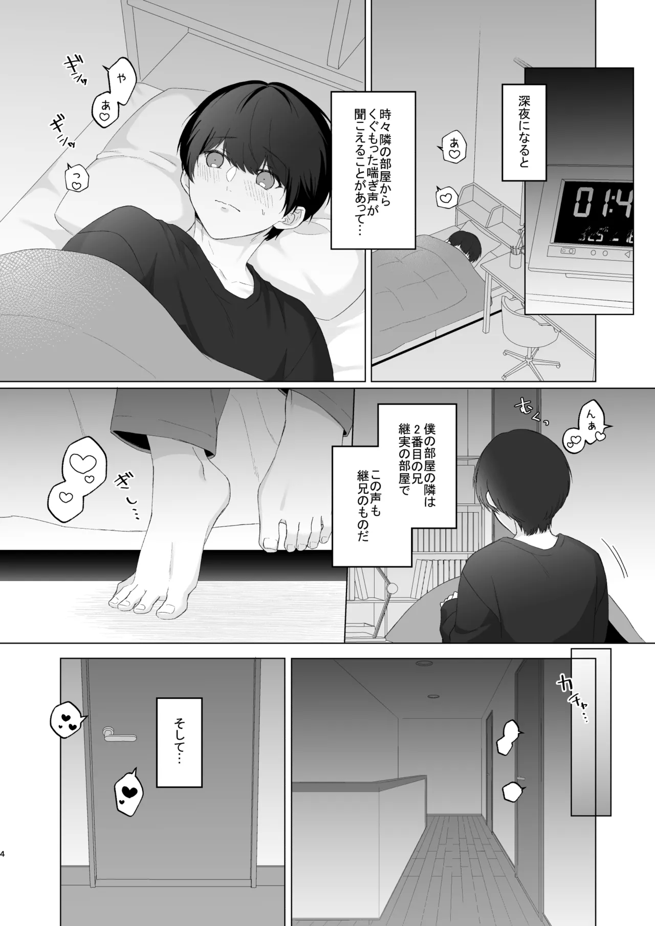 三兄弟でなかよしえっち次男受け - Page 4