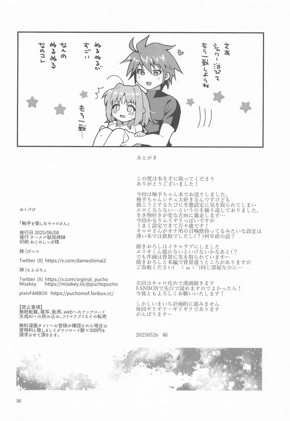 Shokushu o Tanoshimu Caro-san - Page 29