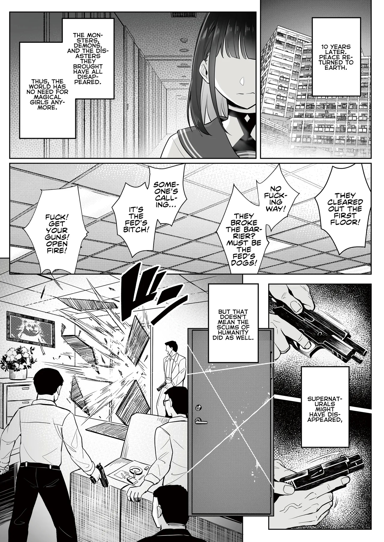 Moto Mahou Shoujo no Shigoto Hanashi Ao | The Former Magical Girl Blue's Work - Page 10
