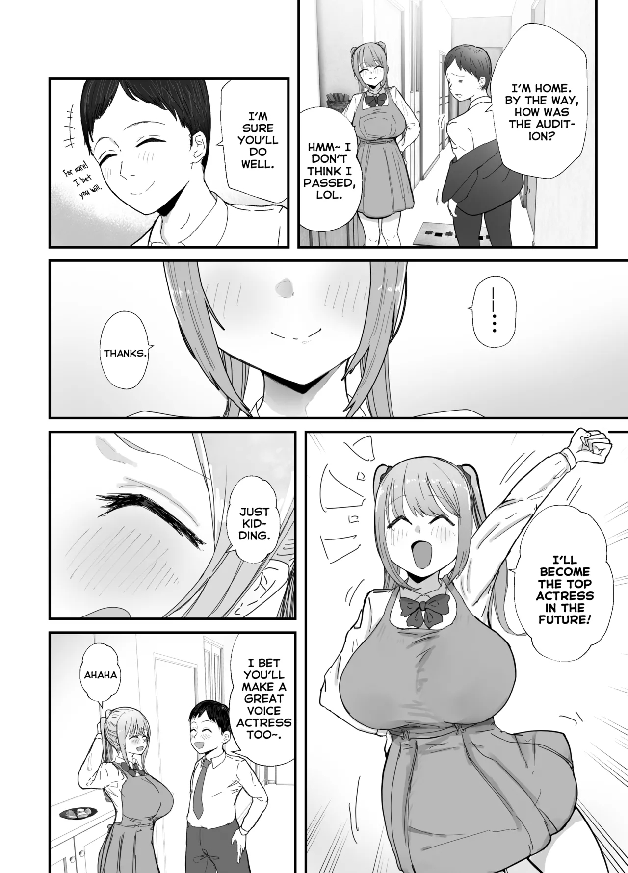 Doukyo Shiteru Bakunyuu Meikko JK wa Amayaka Sex de Shachiku Ryman o Mei Ippai Iyashite Kureru | My busty niece, a high school girl living with me, gives me a lot of comfort through sweet sex. - Page 6