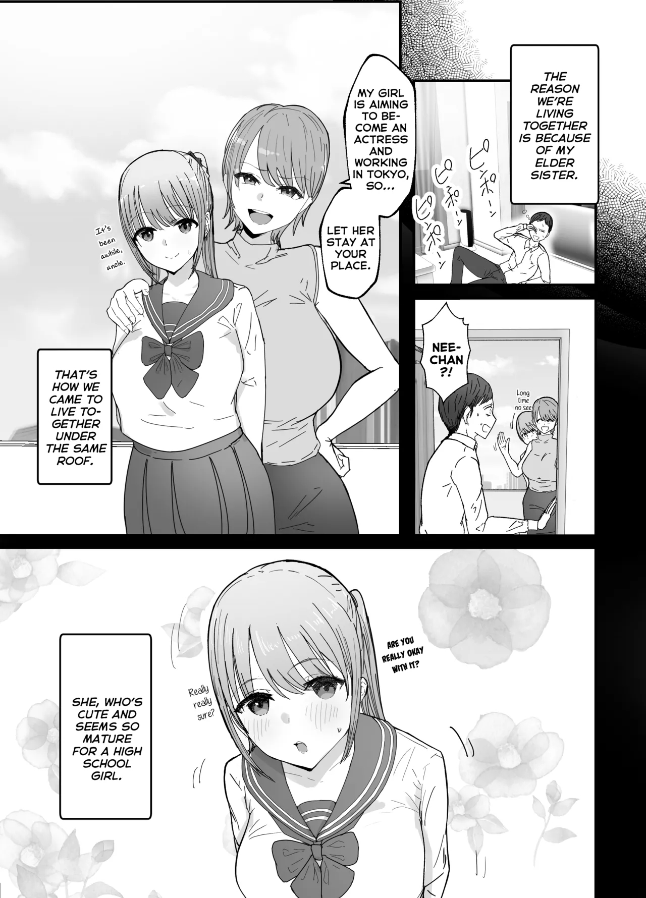 Doukyo Shiteru Bakunyuu Meikko JK wa Amayaka Sex de Shachiku Ryman o Mei Ippai Iyashite Kureru | My busty niece, a high school girl living with me, gives me a lot of comfort through sweet sex. - Page 7