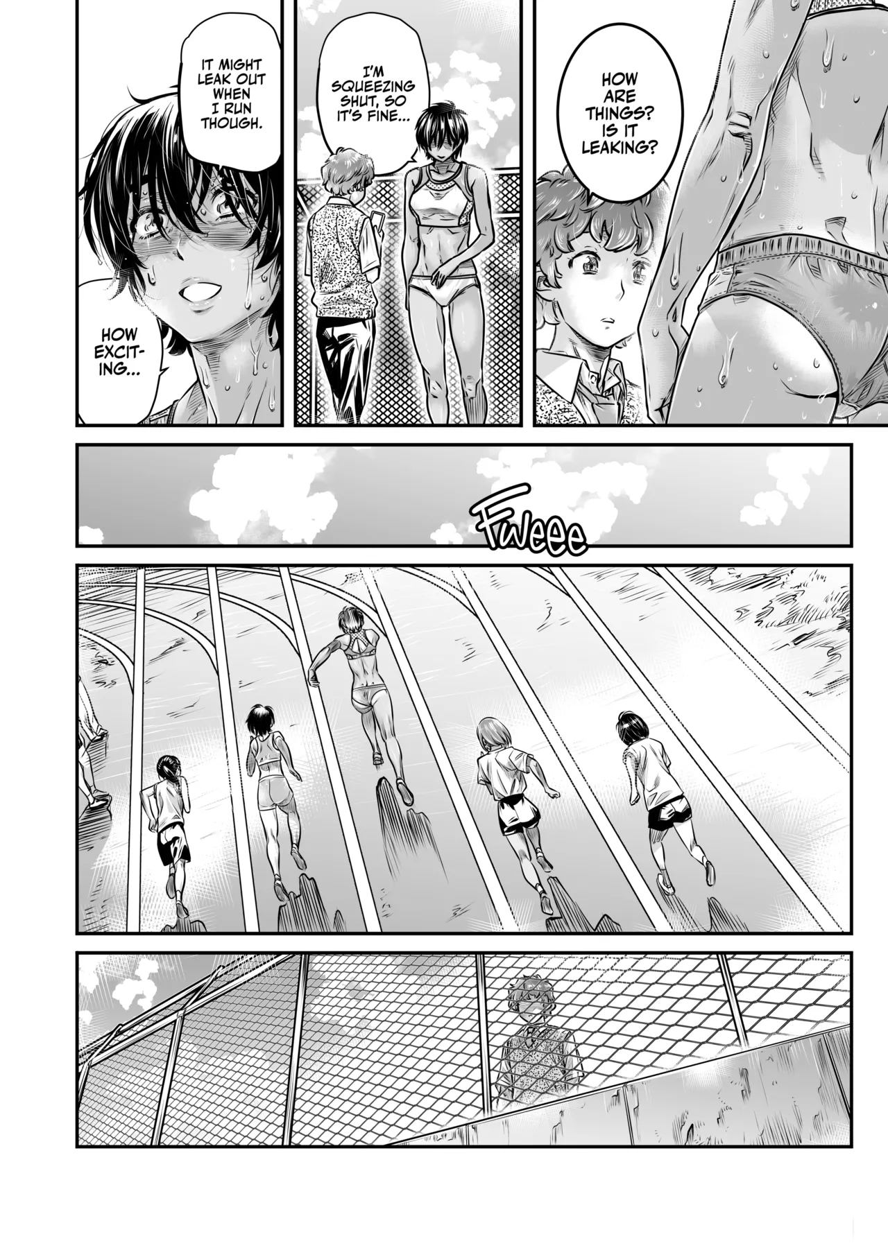 Shinchou 175cm no Rikujou Joshi wa Kouhai Danshi no Seishi o Chitsu ni Tameta mama Hashiritai | Tall Track and Field Girl Wants Junior's Cum in Her Pussy - Page 31