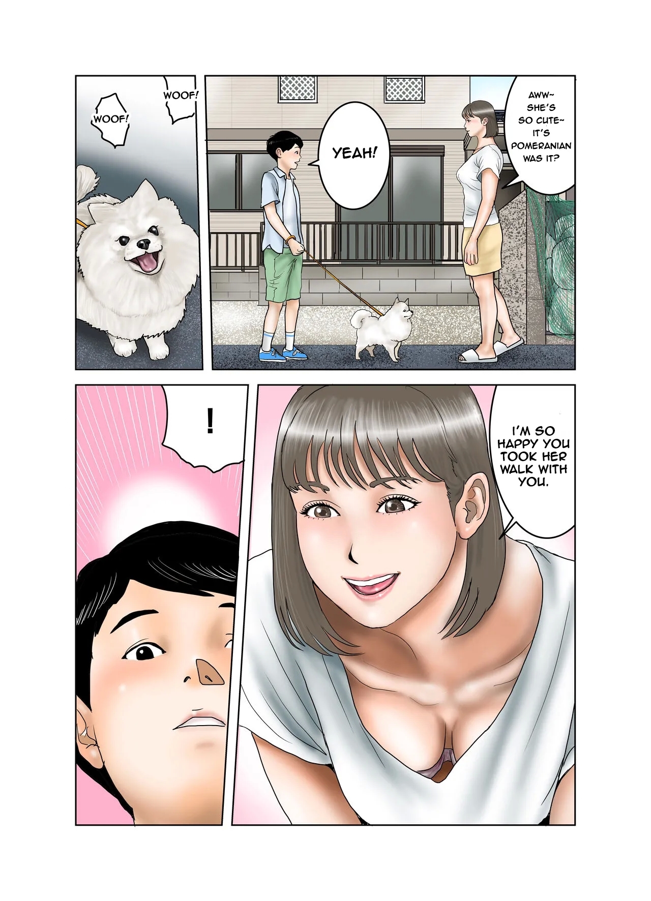 Friend's Mom's Boobs is Mine Part One - Page 3