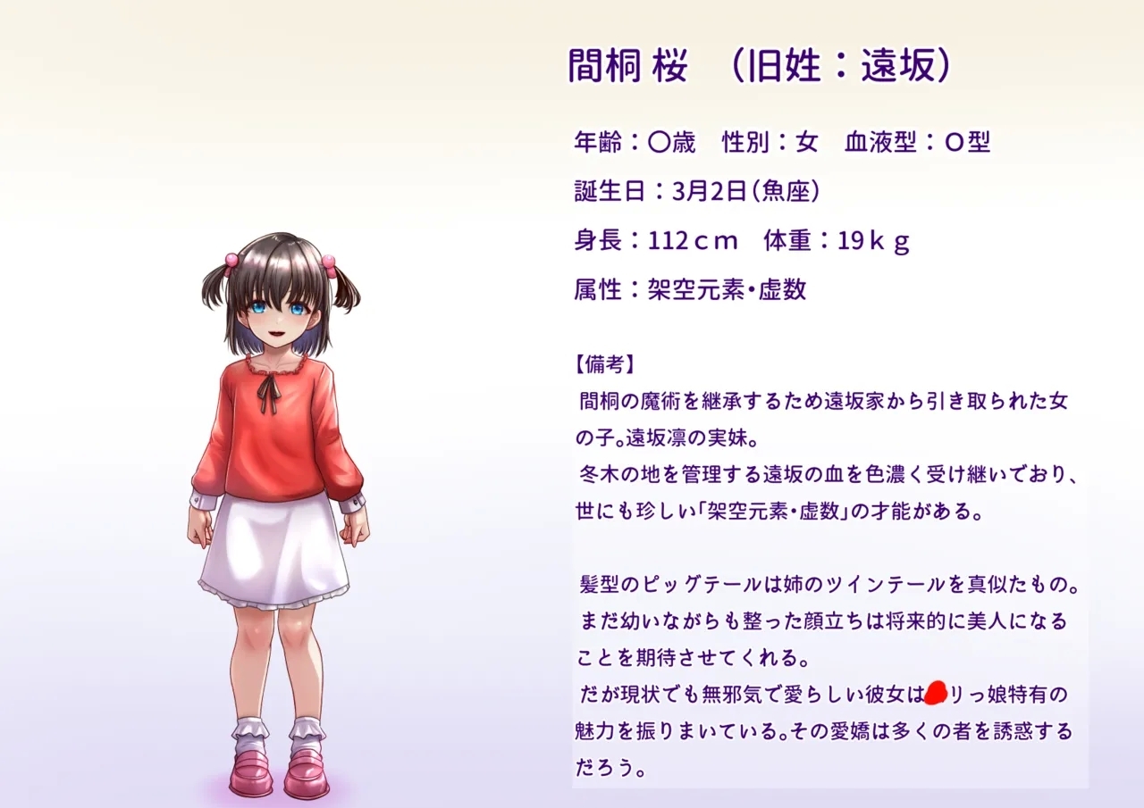 間桐桜のエロステ立ち絵 - Page 2