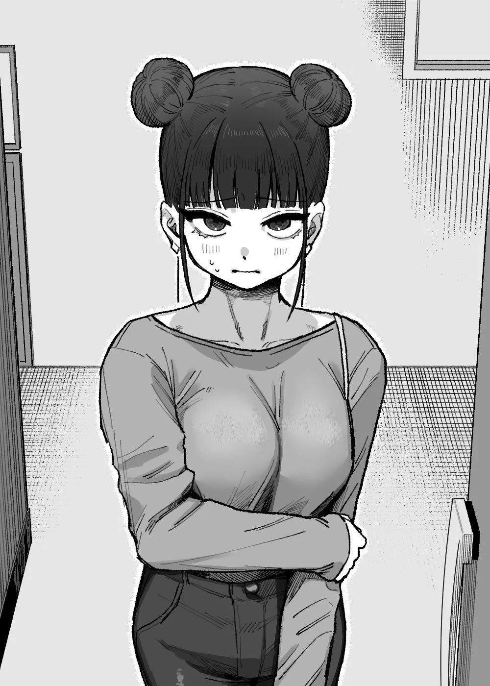 Kyonyuubyou ni Natta node Basaki no Oonaa ni Sakunyuu shite moraou Zenpen | 因爲得到巨乳病所以讓打工地點的老闆幫忙擠奶 - Page 31