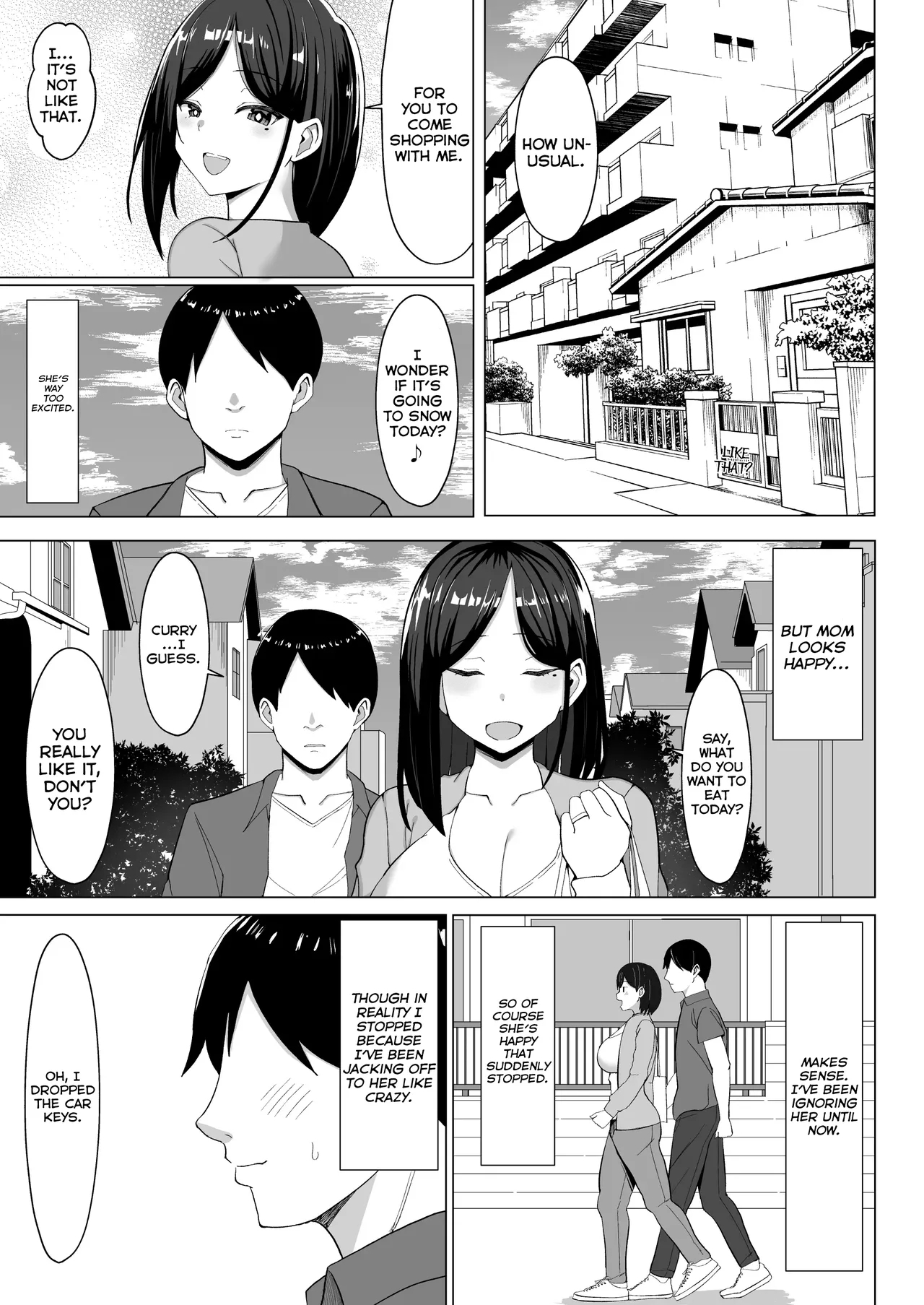Kaa-chan to Sex Shinai to Derarenai Heya| A Room I Can't Leave Without Having Incestuous Sex With My Mom: My Nagging Mother and Rebellious Me - Page 10