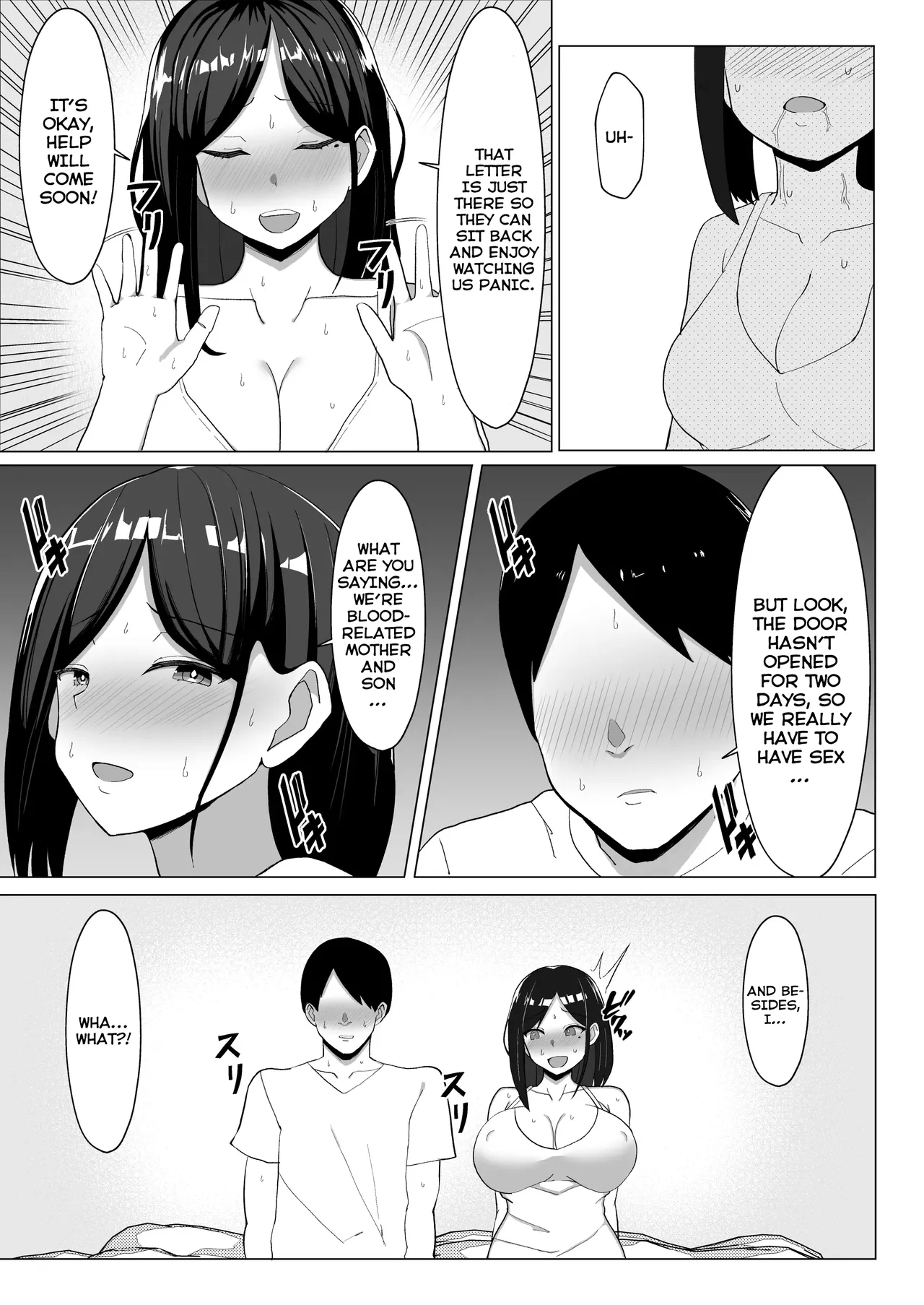 Kaa-chan to Sex Shinai to Derarenai Heya| A Room I Can't Leave Without Having Incestuous Sex With My Mom: My Nagging Mother and Rebellious Me - Page 16