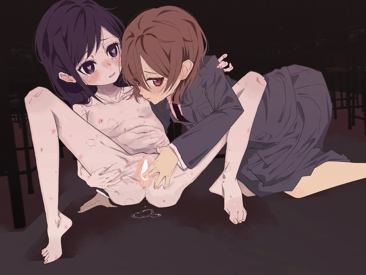 Classmate to Onnanoko Doushi nanoni Ecchi shichatta!? - Page 2