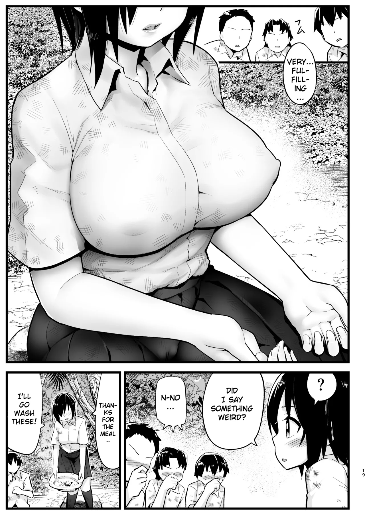 Mujintou Onnasan 6 wa me | Uninhabited Island Girl Gets Covered in Mud and Fucked!: Ms. Yoshimura’s So Easy. Volume 6 - Page 18