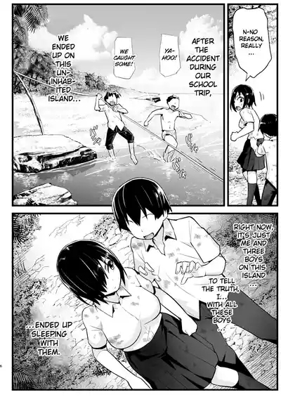 Mujintou Onnasan 6 wa me | Uninhabited Island Girl Gets Covered in Mud and Fucked!: Ms. Yoshimura’s So Easy. Volume 6 5