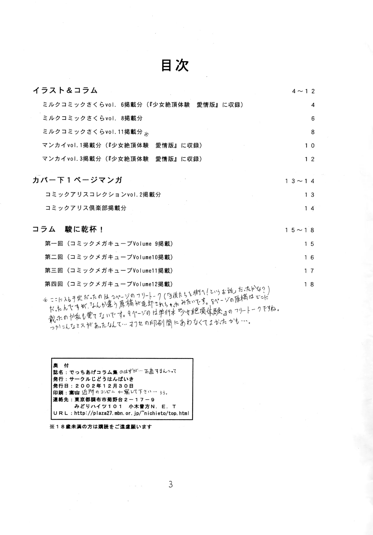 Decchiage Column Shuu no Hazuga... Shoujiki Suman Kotte - Page 2