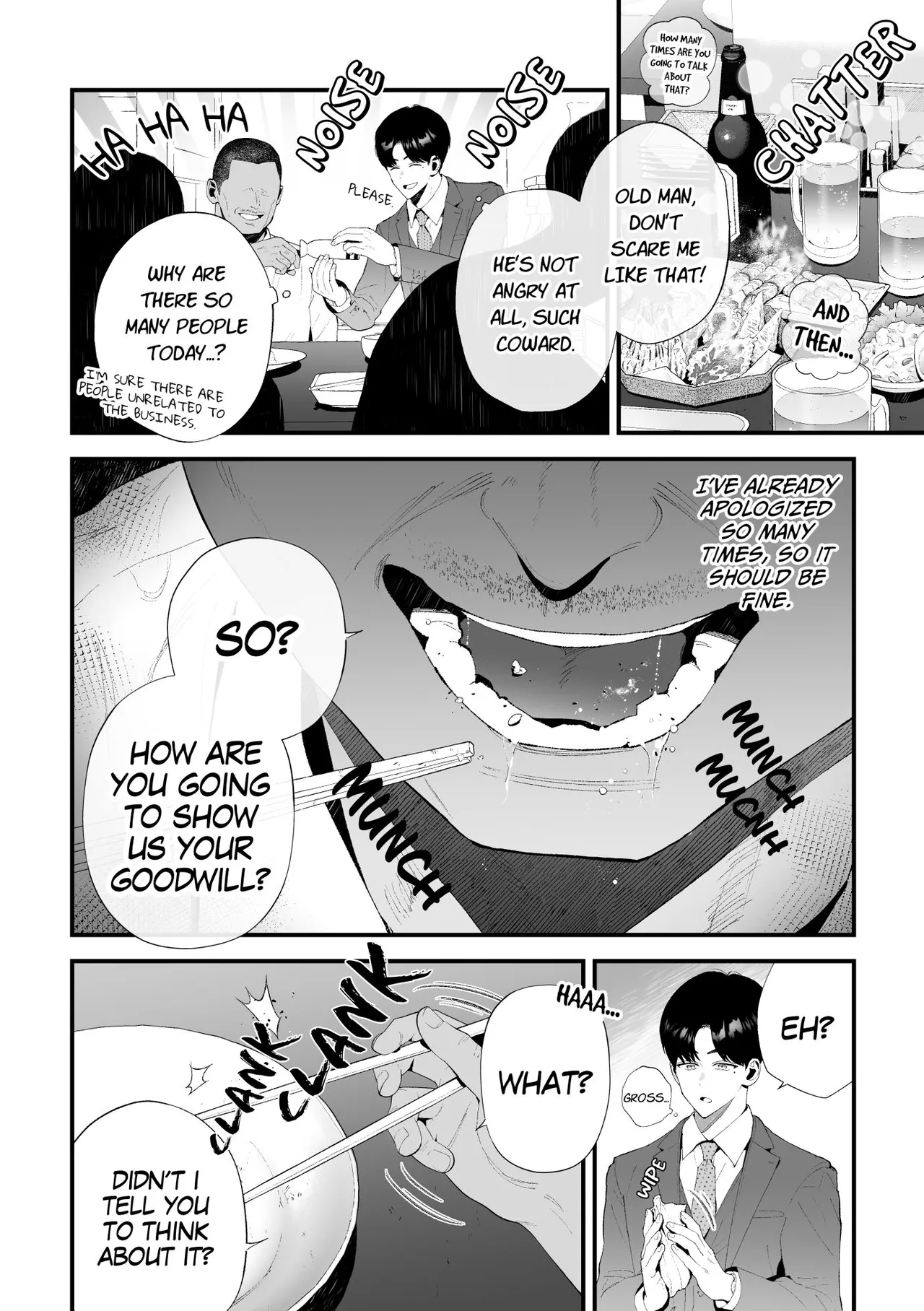 Kuzu na Elite Shinnyuu Shain-kun Kyousei Chinpo Marudashi Enkaigei de Buzama Ochi | The Unsightly Nude Performance of an Elite Employee - Page 14