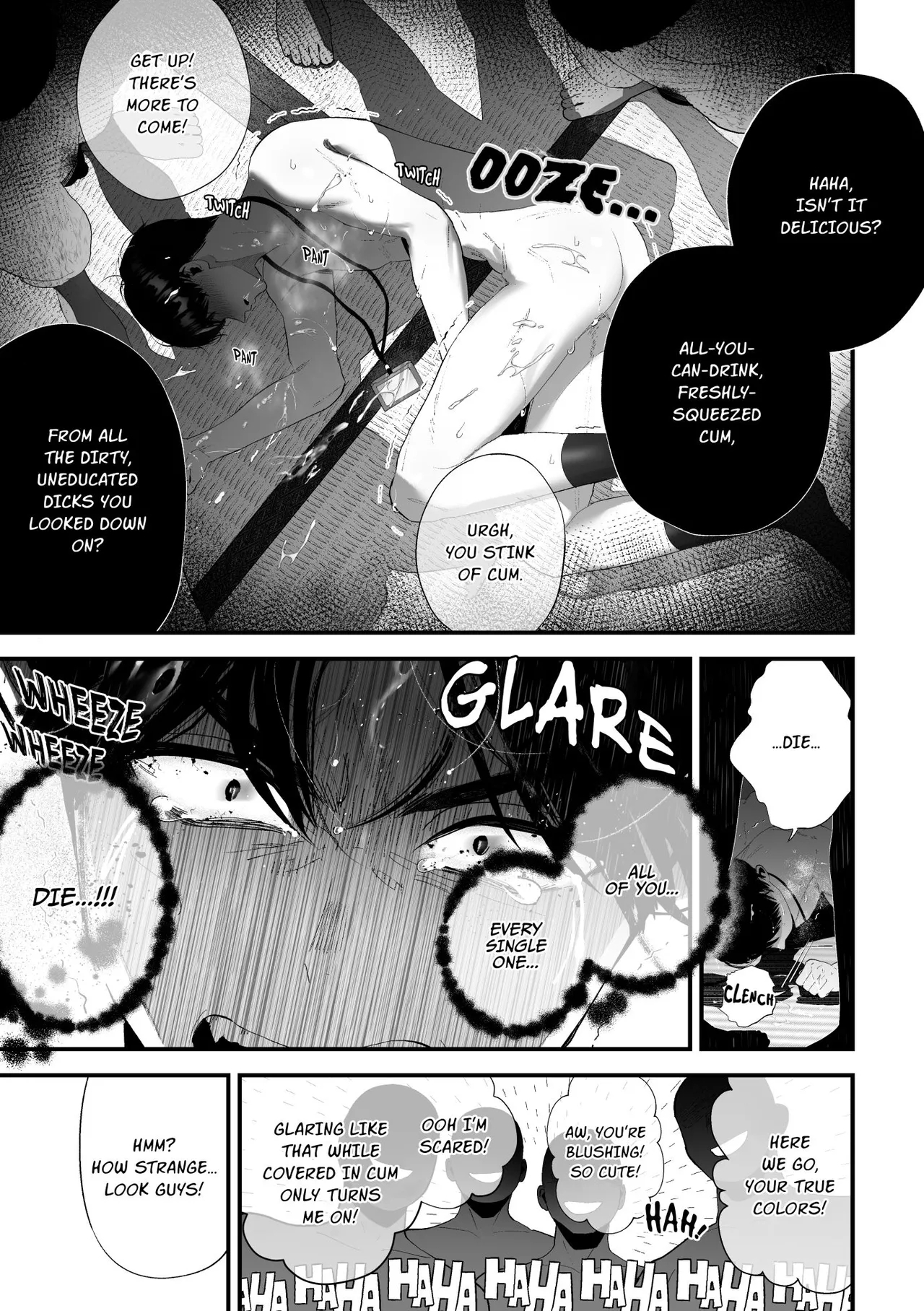 Kuzu na Elite Shinnyuu Shain-kun Kyousei Chinpo Marudashi Enkaigei de Buzama Ochi | The Unsightly Nude Performance of an Elite Employee - Page 64