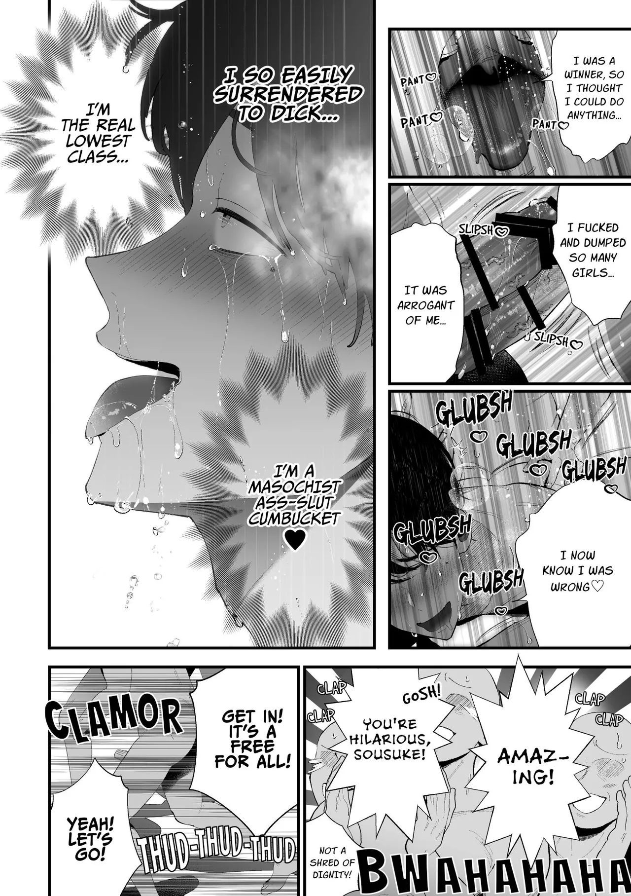 Kuzu na Elite Shinnyuu Shain-kun Kyousei Chinpo Marudashi Enkaigei de Buzama Ochi | The Unsightly Nude Performance of an Elite Employee - Page 75