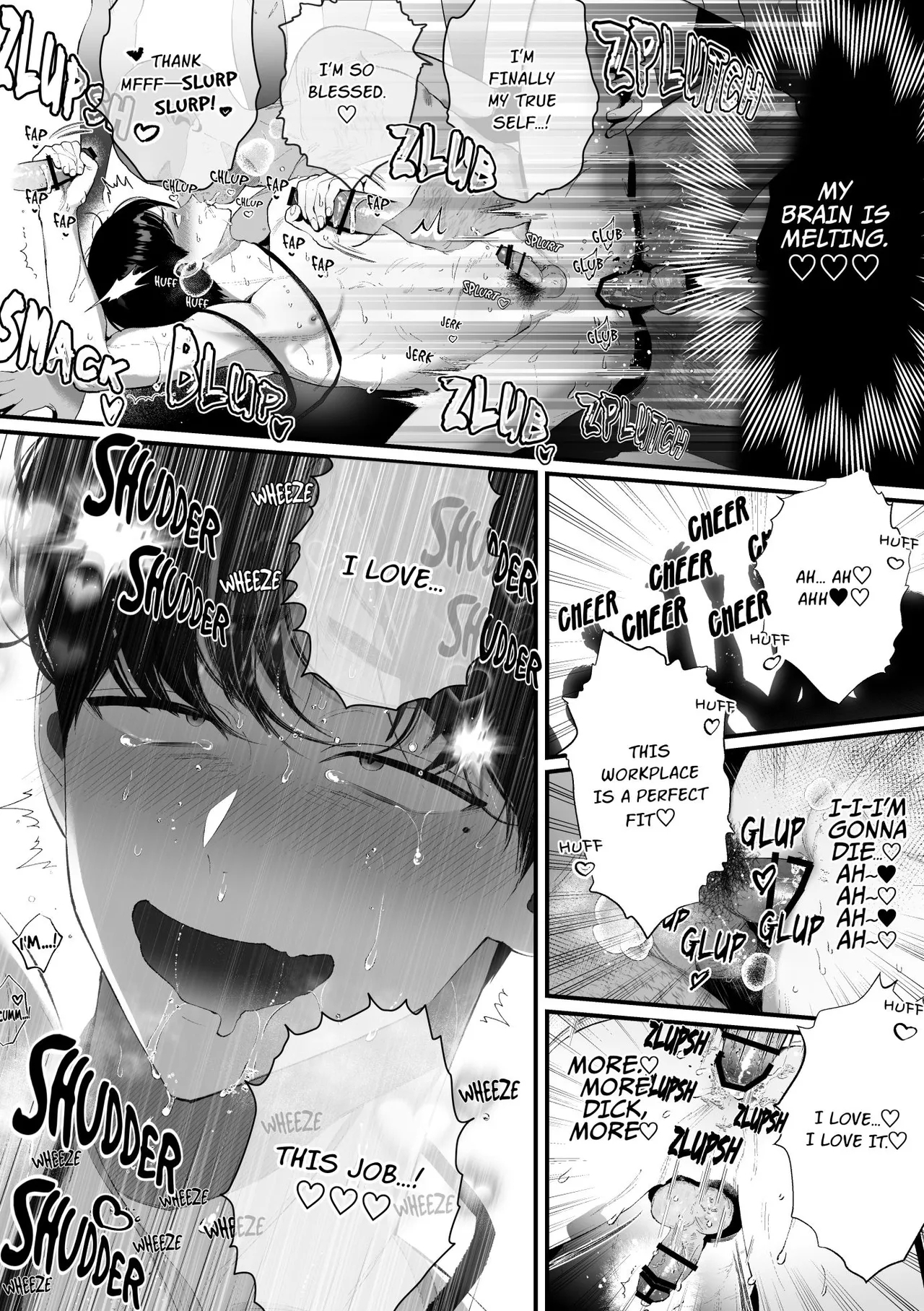 Kuzu na Elite Shinnyuu Shain-kun Kyousei Chinpo Marudashi Enkaigei de Buzama Ochi | The Unsightly Nude Performance of an Elite Employee - Page 76