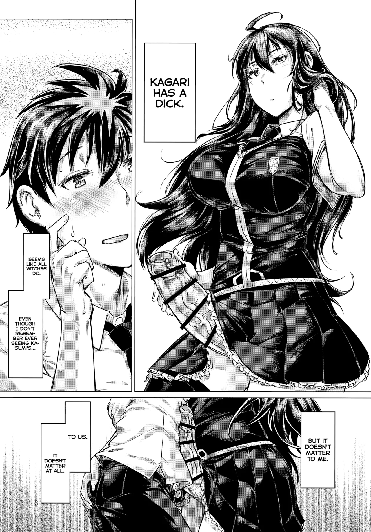 Honoo no Majo ni Oshiri Ijirareru Hon | When the Fire Witch Plays With My Ass - Page 3