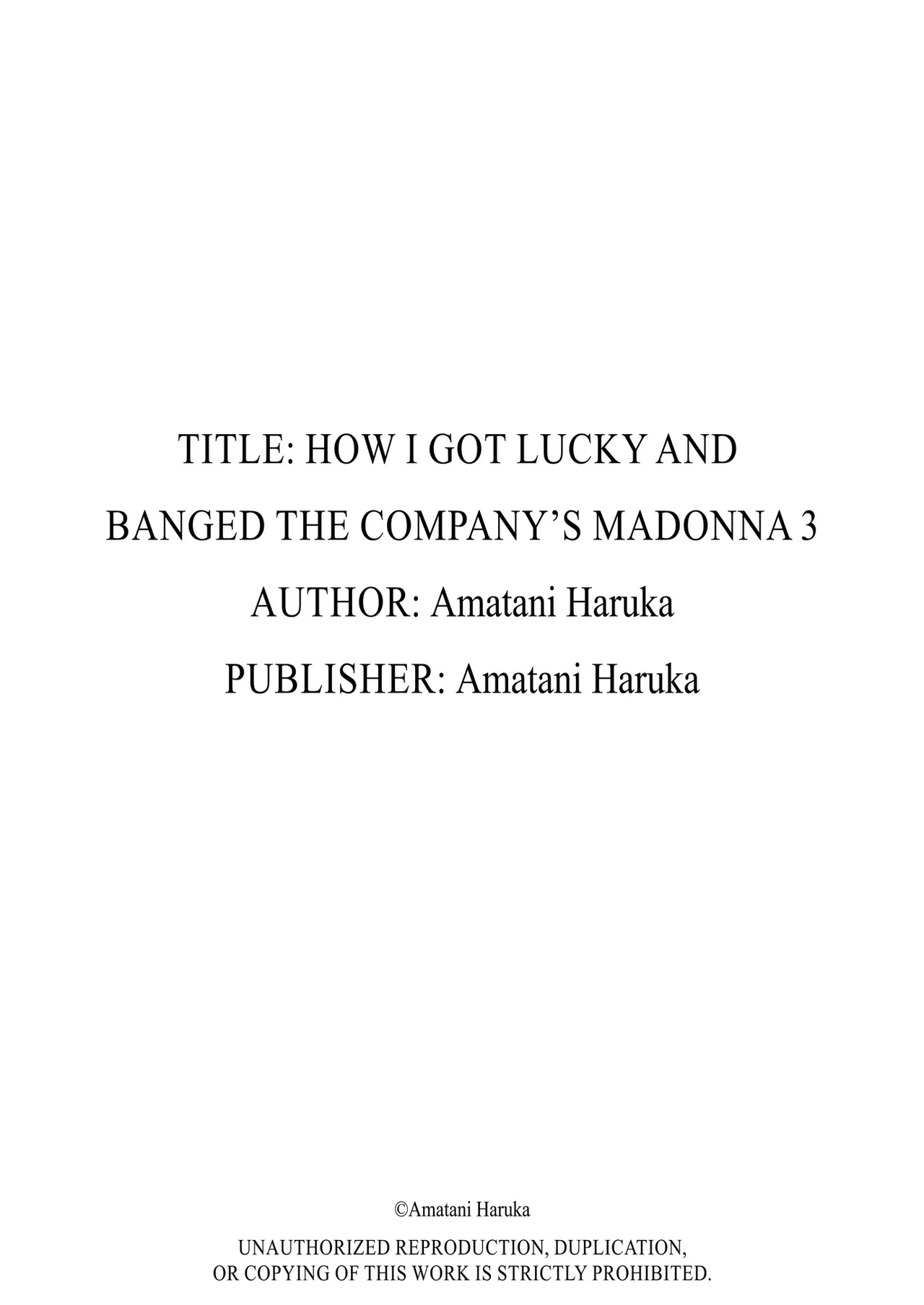 Kaisha no Madonna to Lucky de Yareta Hanashi 3| How I Got Lucky and Banged the Company's Madonna 3 - Page 122