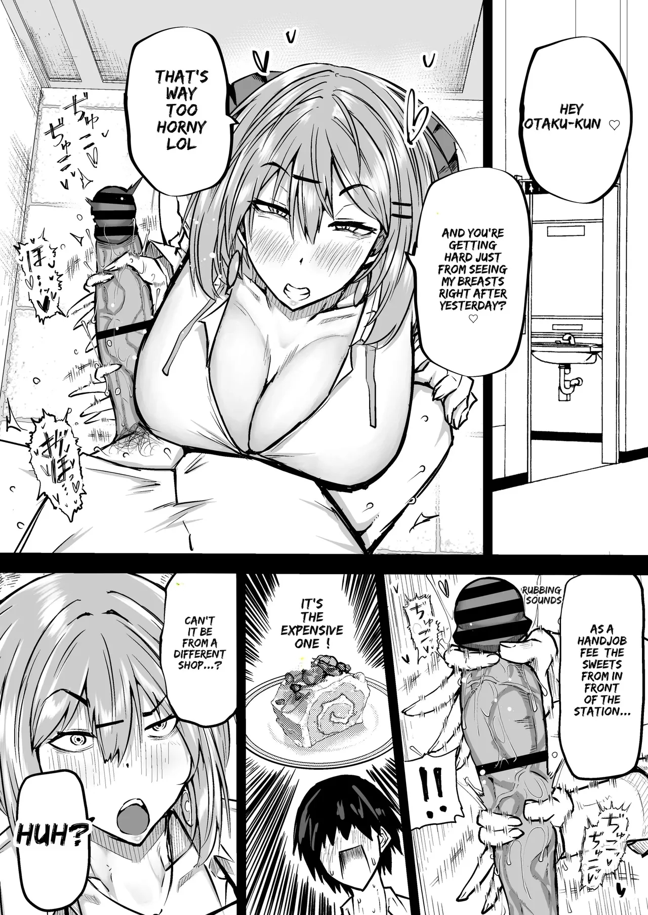 Chaeboobed gyaru who squeezes money out of you. - Page 16