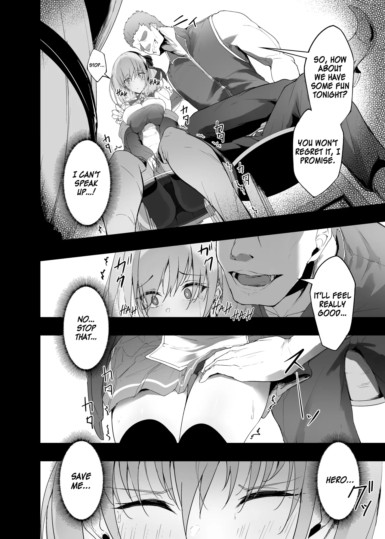 Yuusha no Kanojo wa NTRreru - Heroine no Netorareru | The Hero’s Girlfriend Gets NTR’d - Page 7