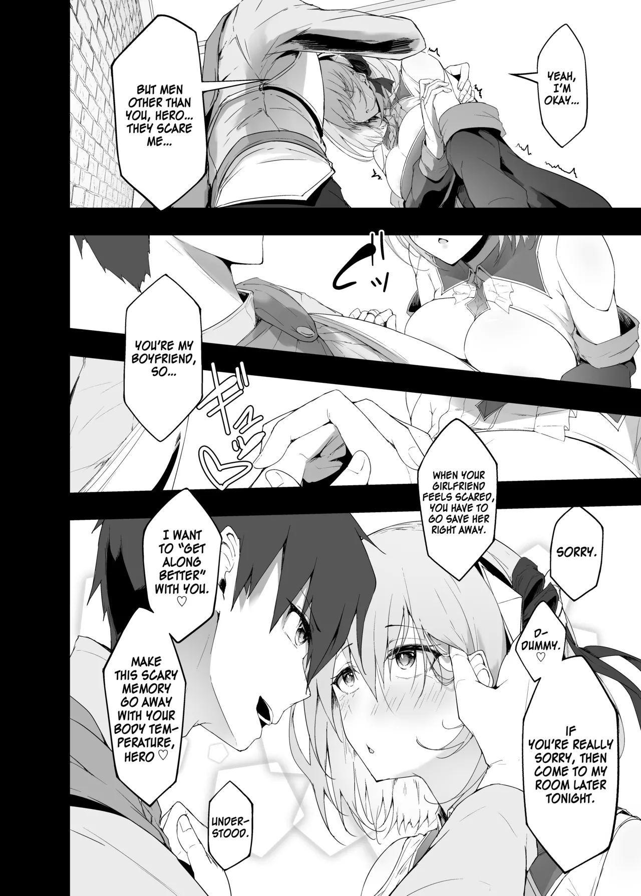 Yuusha no Kanojo wa NTRreru - Heroine no Netorareru | The Hero’s Girlfriend Gets NTR’d - Page 9