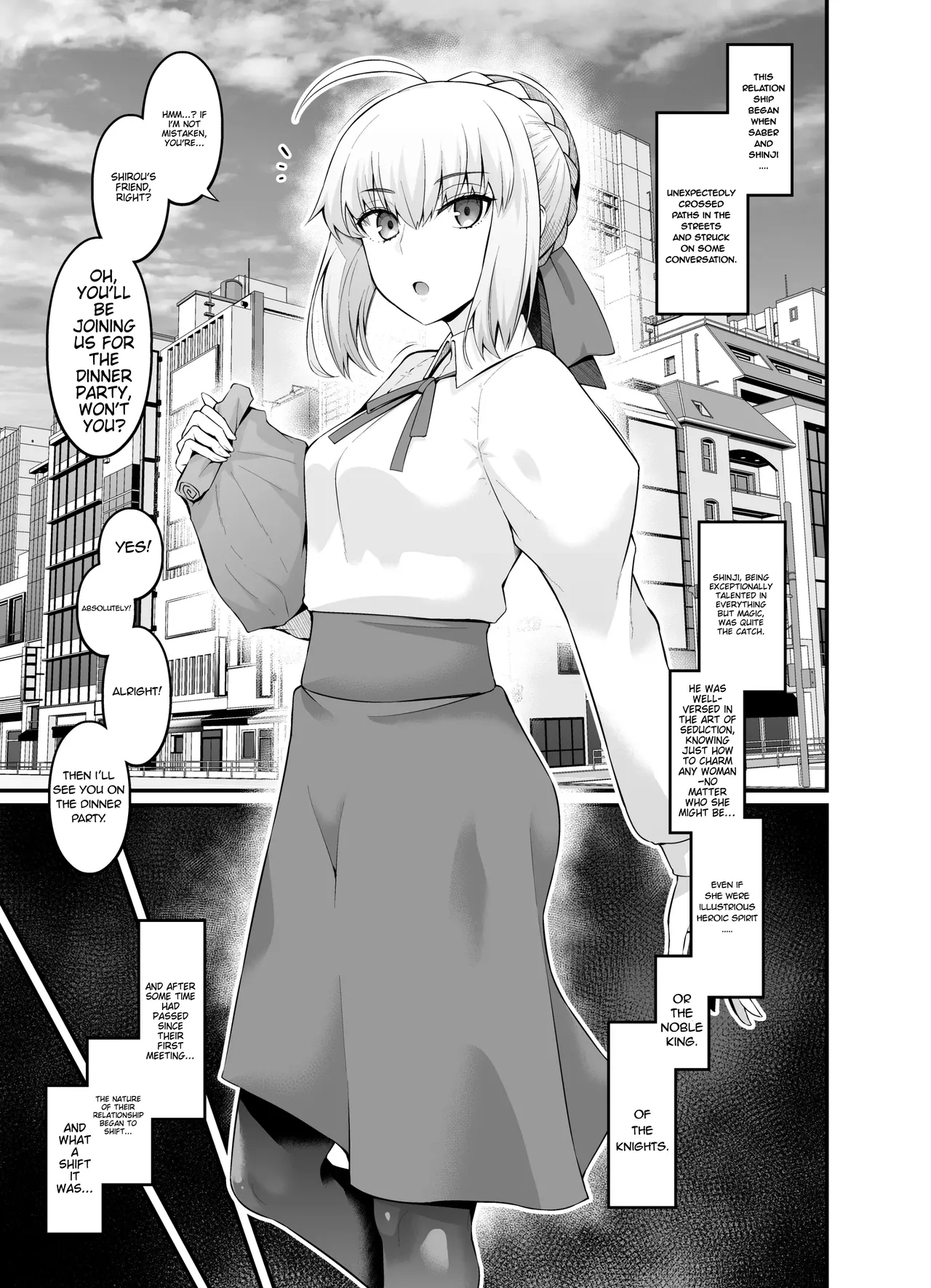 Saoyaku Shinji ga Saber-tachi to Yarimakuru Hon - Page 3