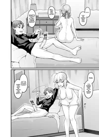 Saoyaku Shinji ga Saber-tachi to Yarimakuru Hon 4