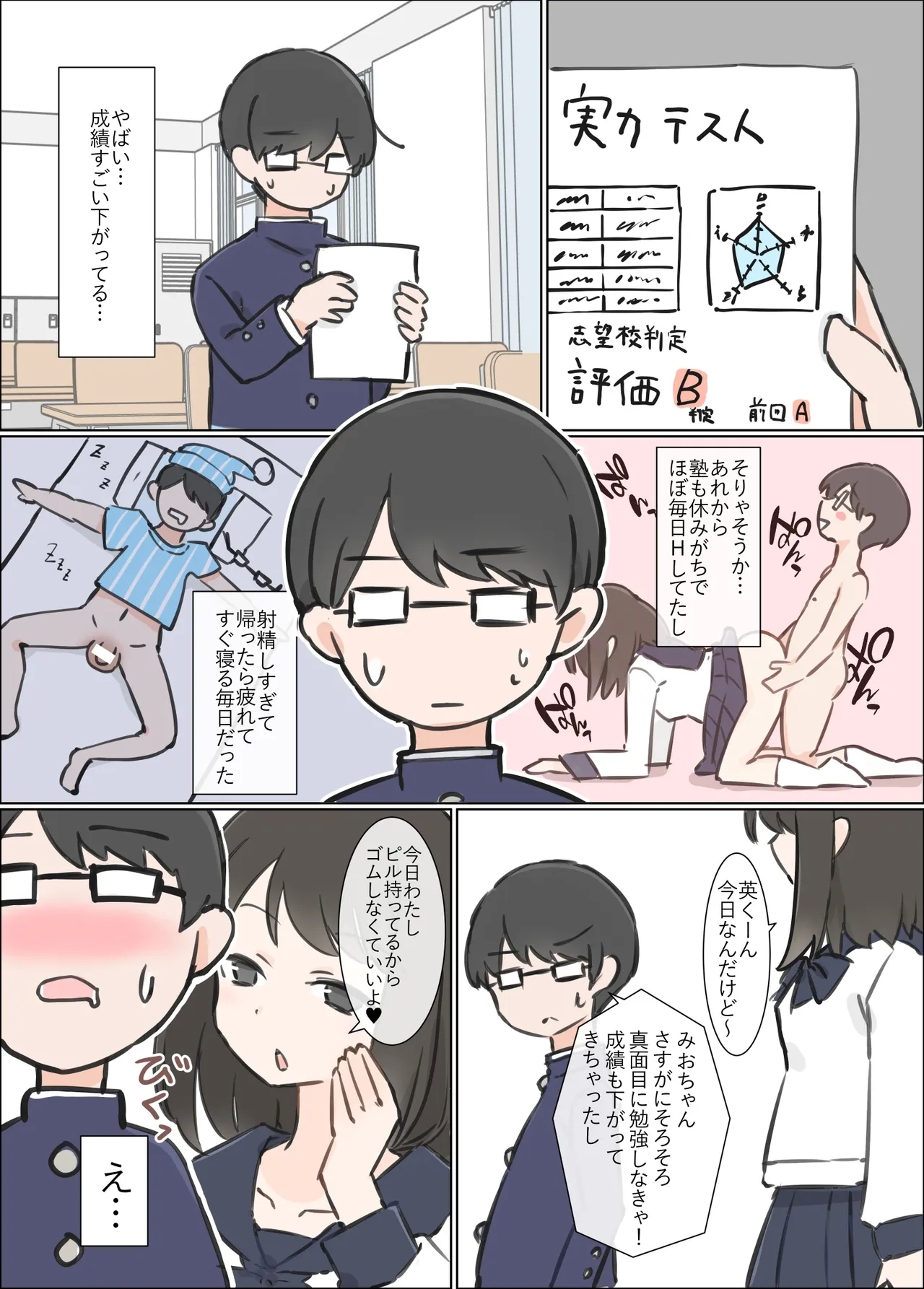 o baka de etti daisu ki na kanozyo ga yuuwaku si te ki ta node benkyou ni syuutyuu deki mase n desi ta - Page 14