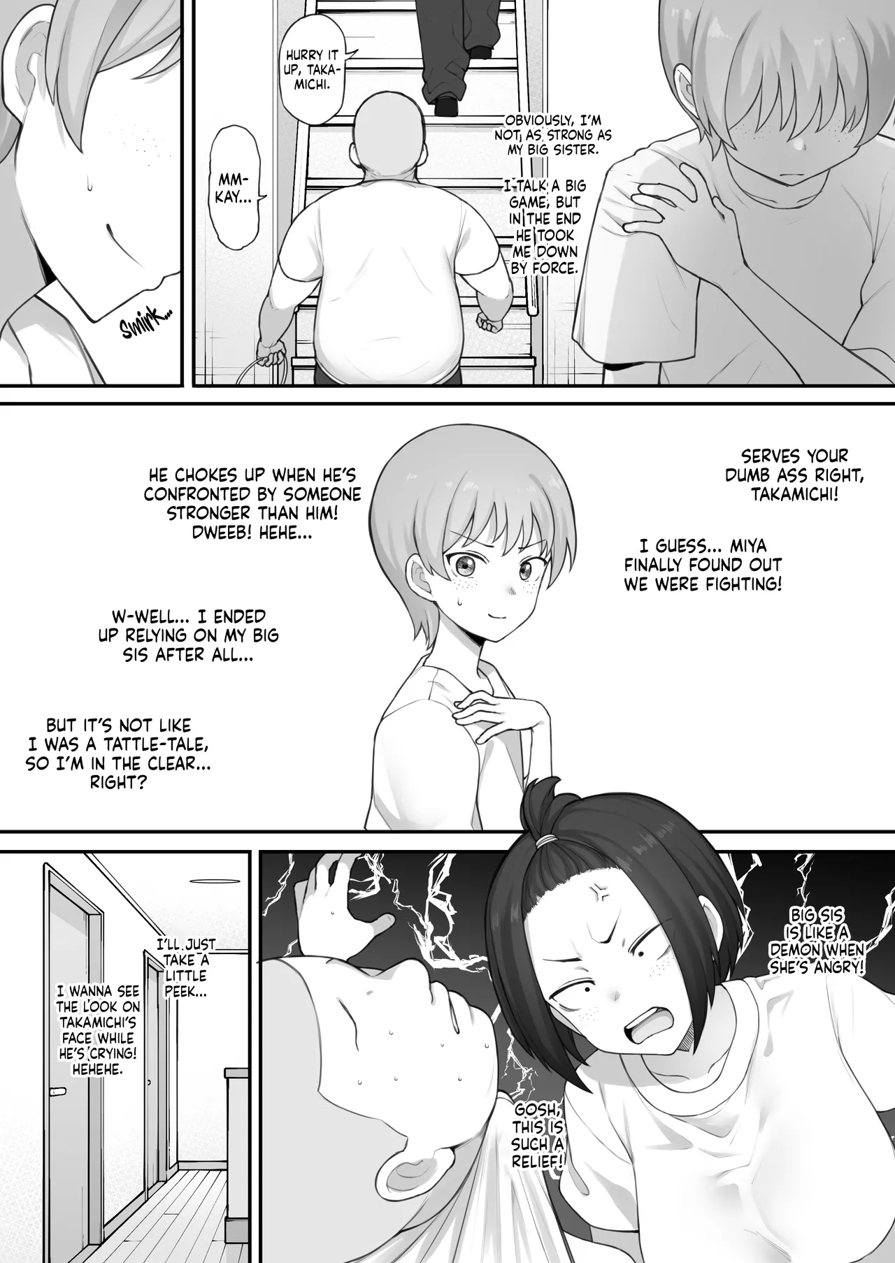 Cock That Makes Tomboy Sisters Tap Out - Page 5