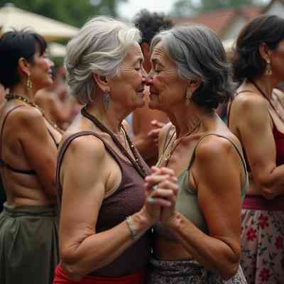 party dance mature women 4