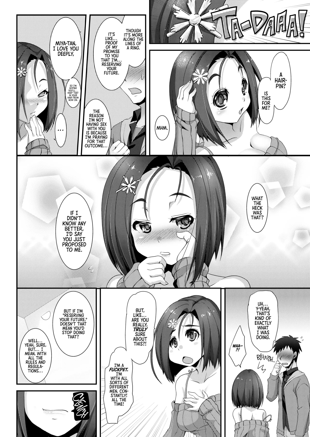 Watashi ni Teisou o Tateru nara, Gamen no Naka de Okaseba Iitan- | If You Want To Uphold Our Chastity, Why Not Fuck The Me On Your Screen Instead? - Page 5
