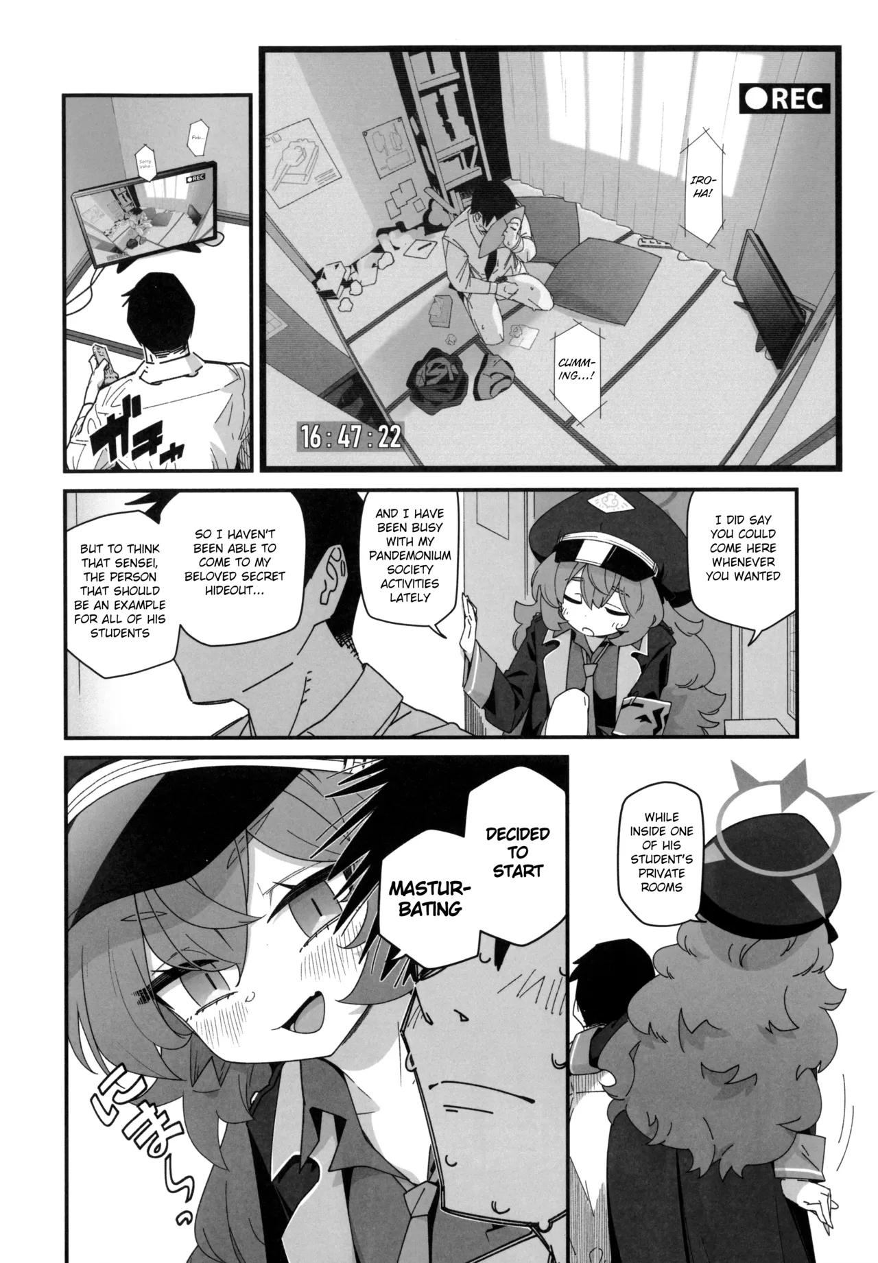 (C105) [サルパッチョ (わいら)] イロハが呼んでる。 (ブルーアーカイブ) [英訳] - Hentaiaz.com - 3