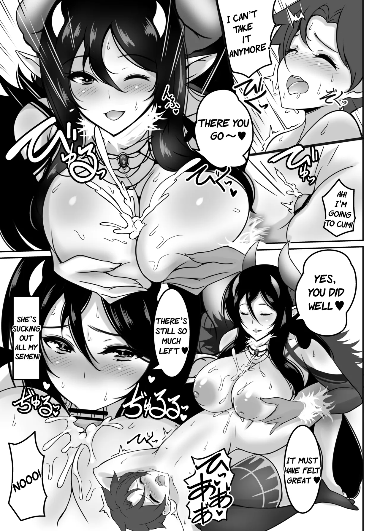 AneSuccu H Taikou Sakusei Choukyou | Big sister succubus – Regression sperm milking training - Page 10