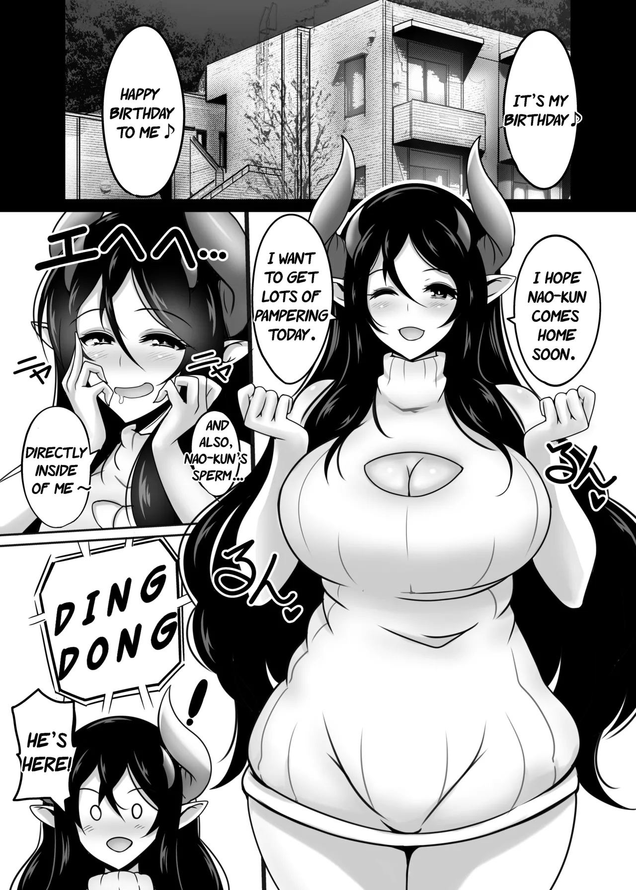 AneSuccu H Taikou Sakusei Choukyou | Big sister succubus – Regression sperm milking training - Page 2
