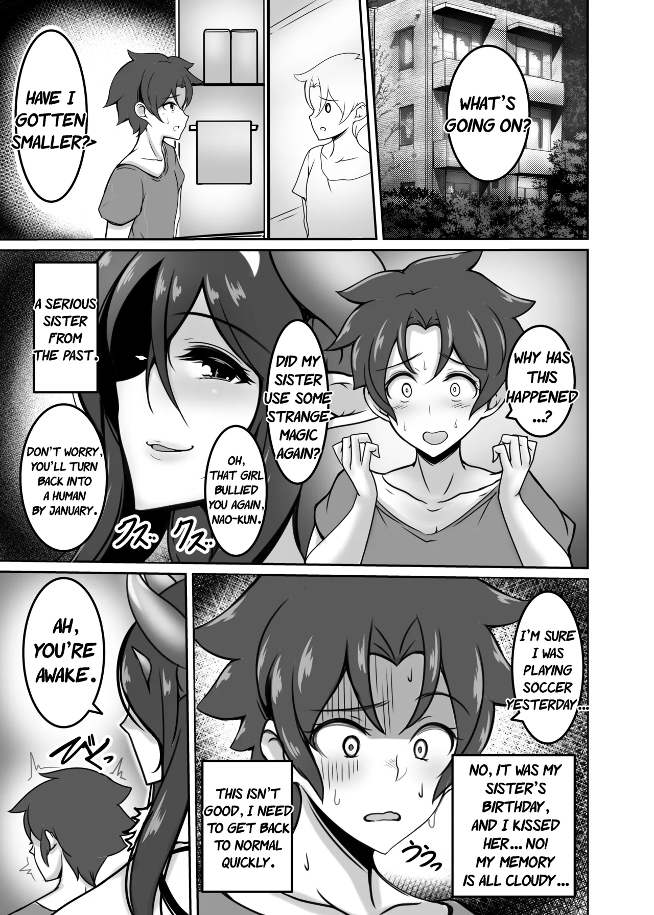 AneSuccu H Taikou Sakusei Choukyou | Big sister succubus – Regression sperm milking training - Page 6