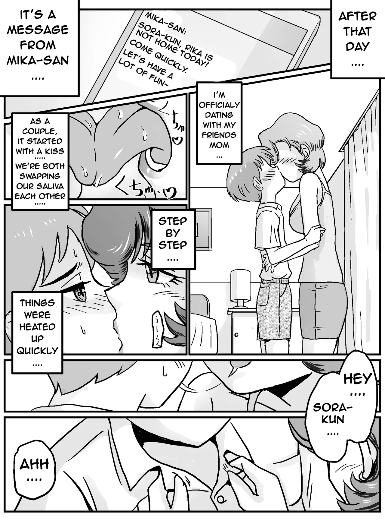 MY FIRST TIME HAVING SEX WAS WITH MY FRIEND'S MOM - Page 12