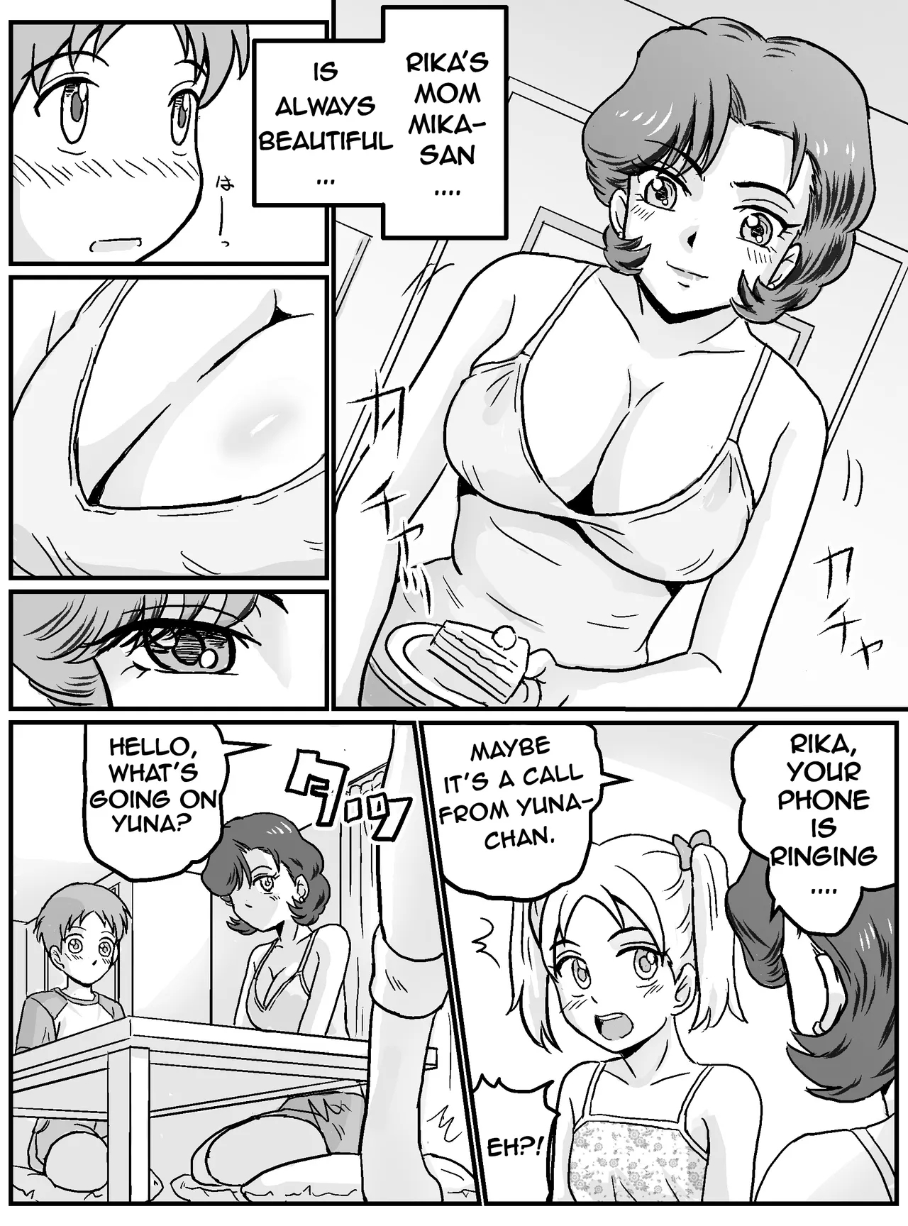 MY FIRST TIME HAVING SEX WAS WITH MY FRIEND'S MOM - Page 6
