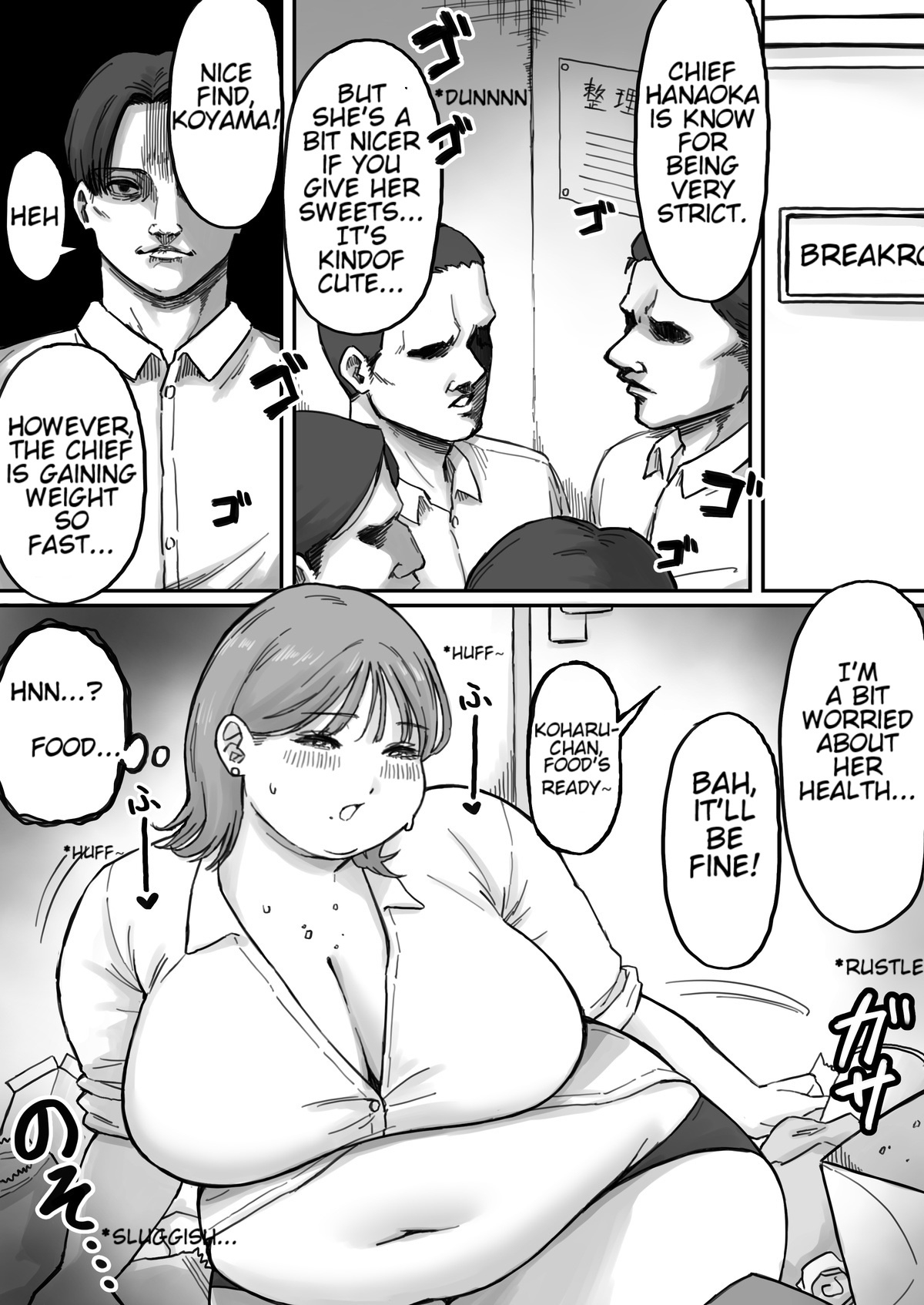 My boyfriendhad a fetish for excess fat - Page 22